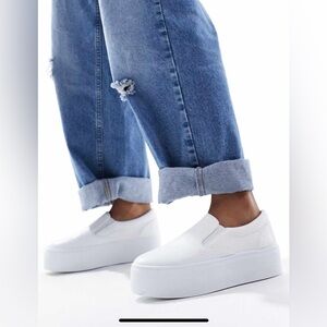 ASOS Design Dice Slip On Platform Sneakers | Never Worn